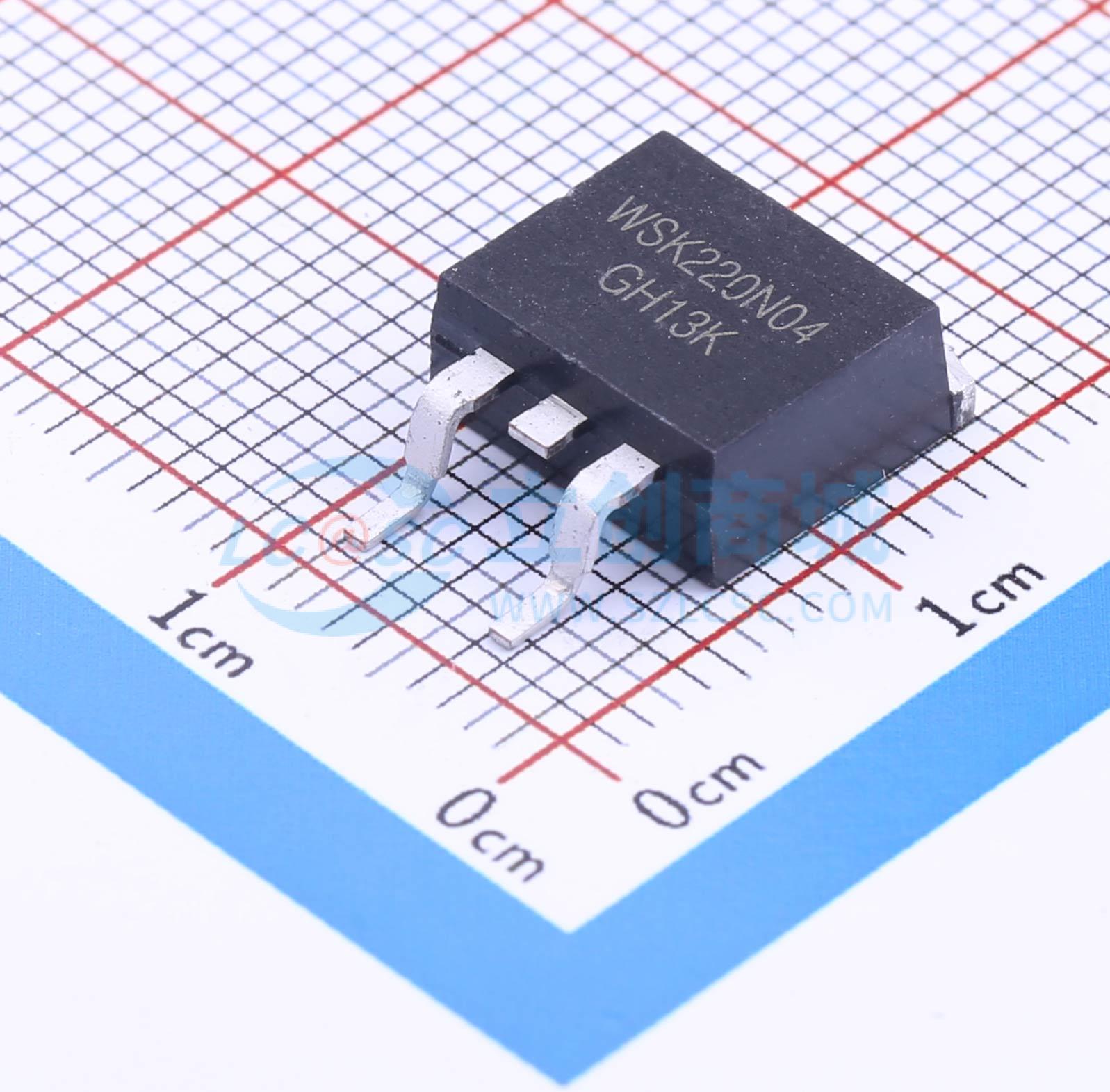 点击查看大图 WSK220N04实物图