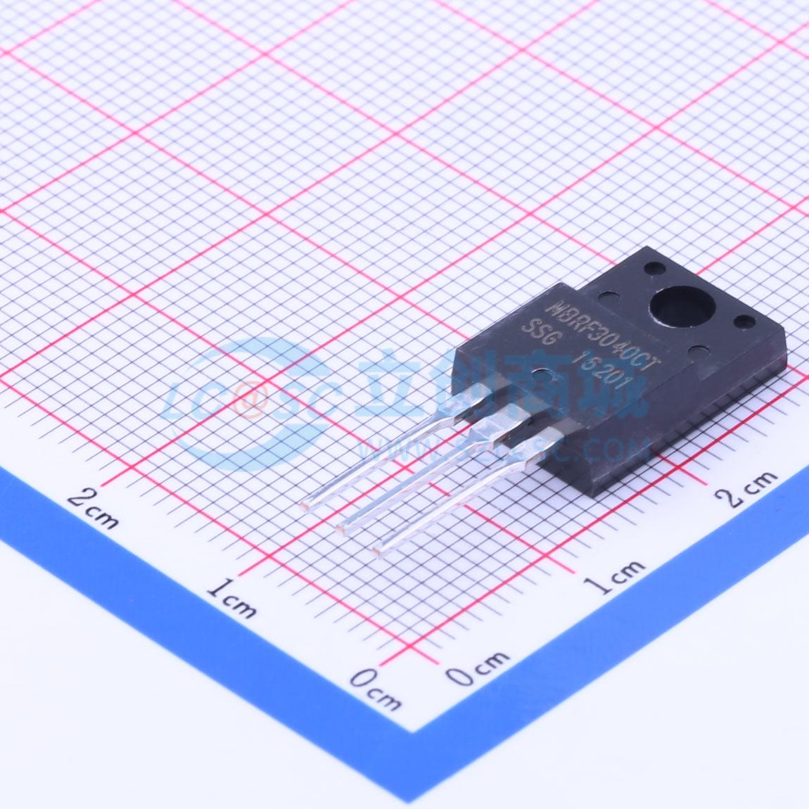 点击查看大图 MBRF3040CT实物图