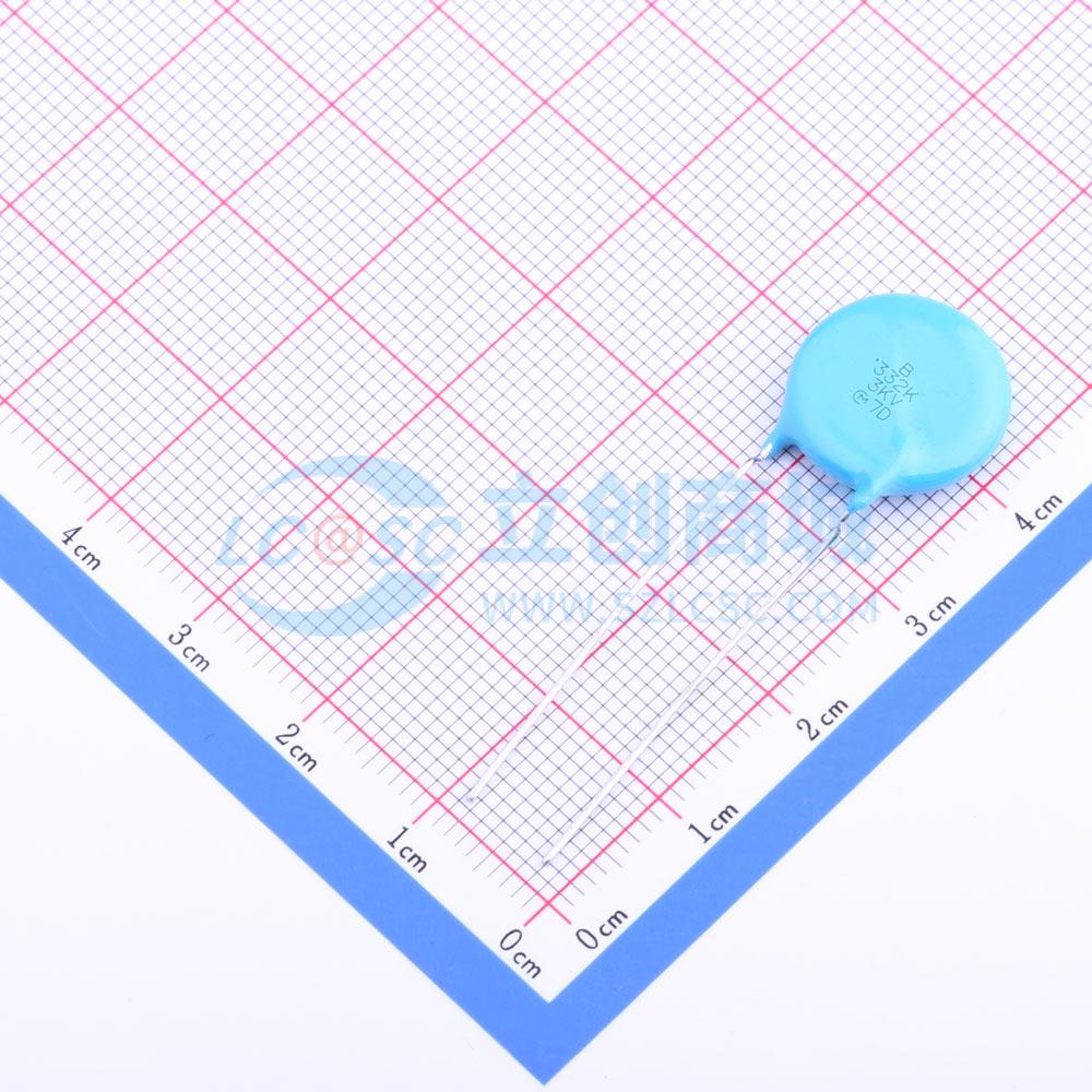 DEBB33F332KA3B实物图