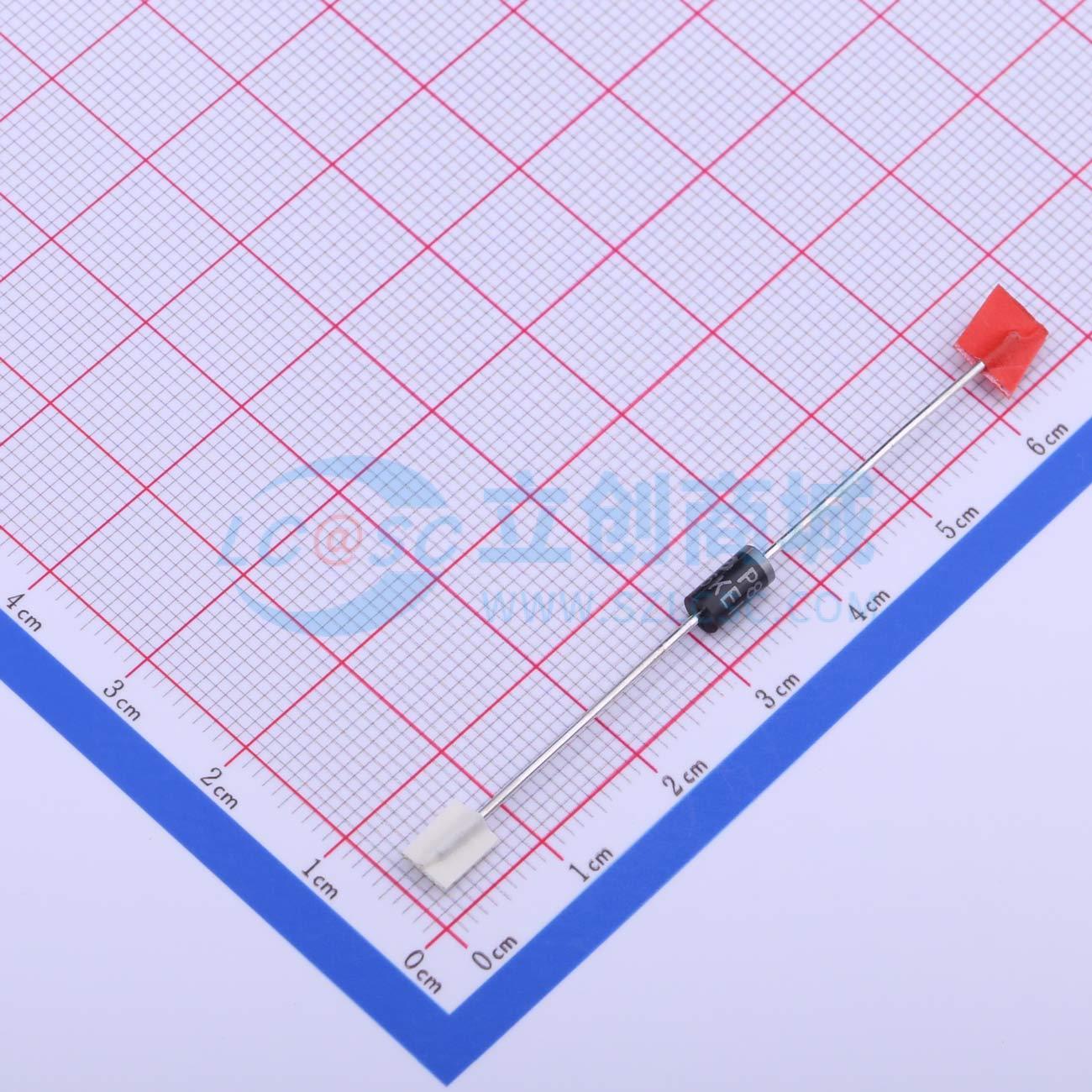 点击查看大图 P6KE16A/B实物图