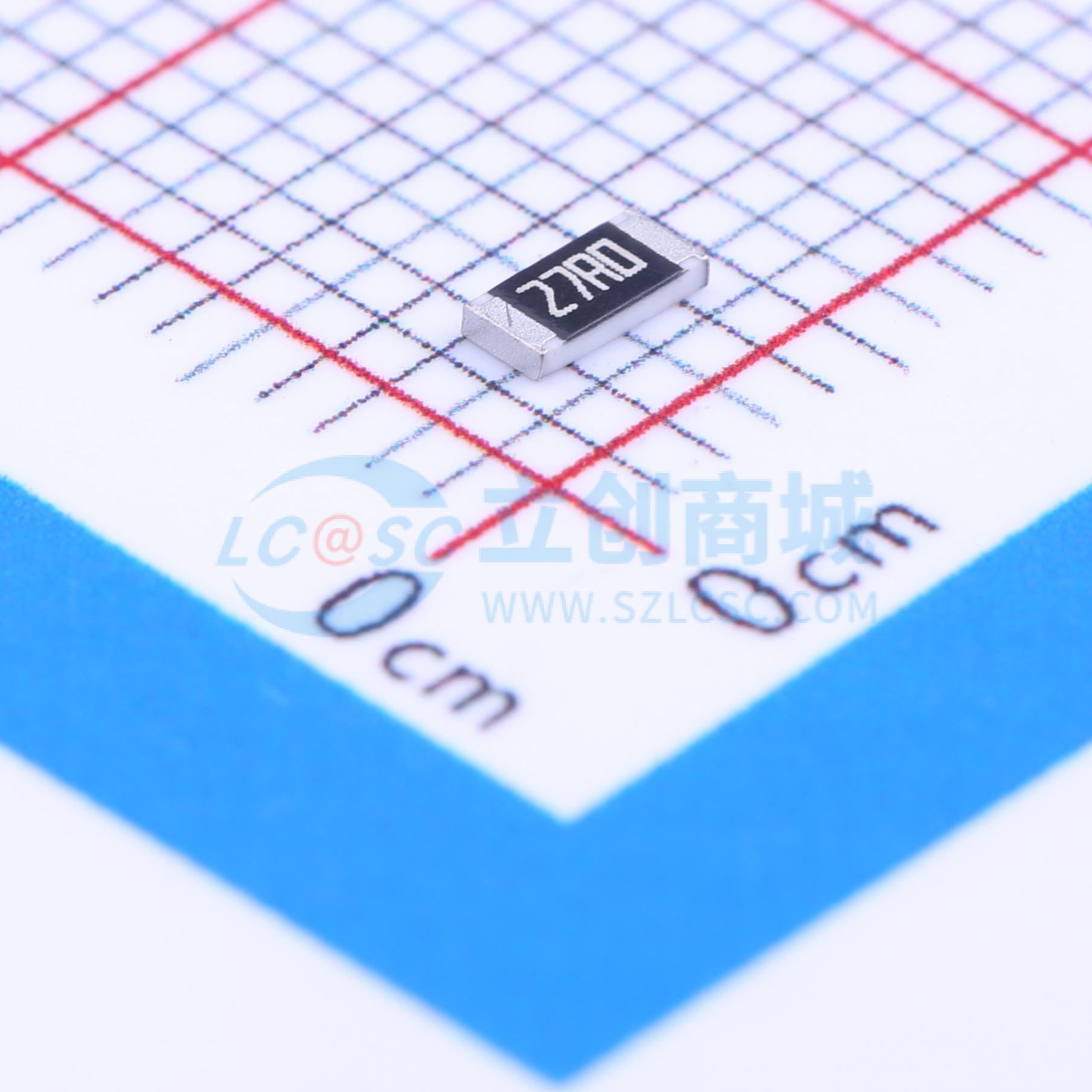 RC1206FR-0727RL实物图