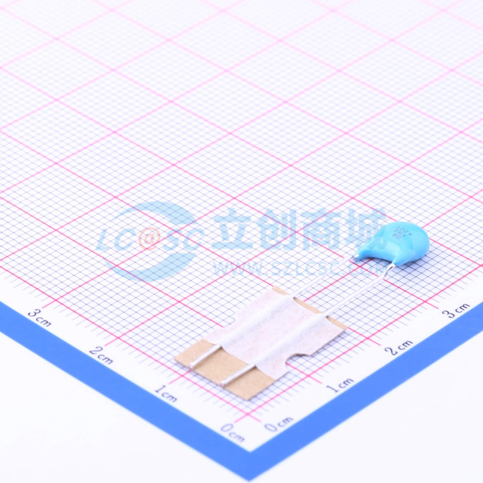 DEBB33D102KN2A实物图