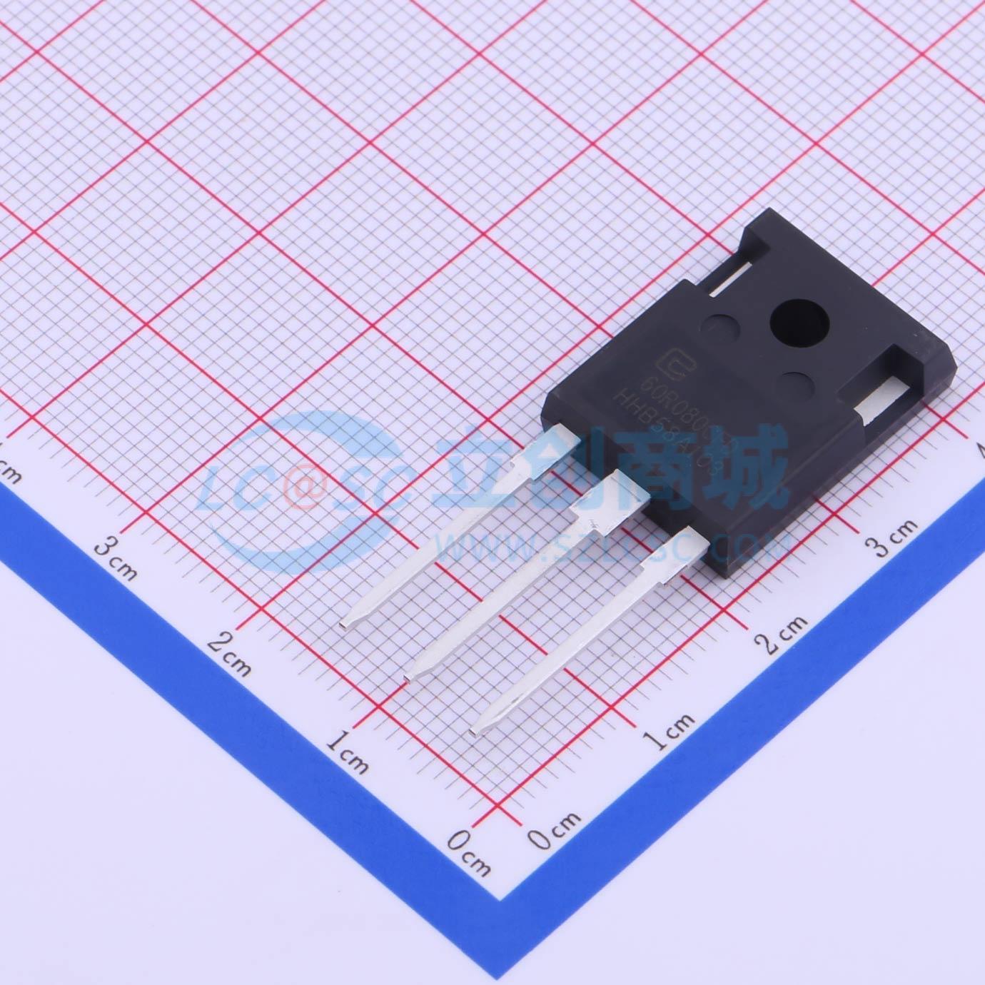 点击查看大图 TPW60R080CFD实物图