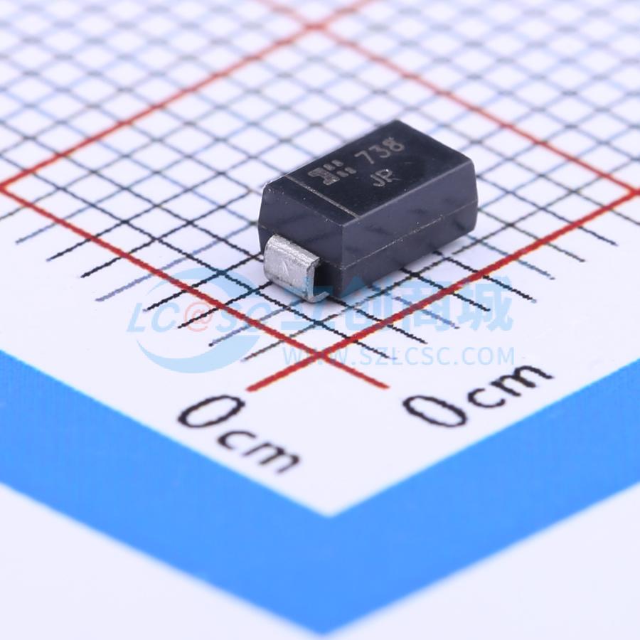 点击查看大图 SMAJ36A-13-F实物图