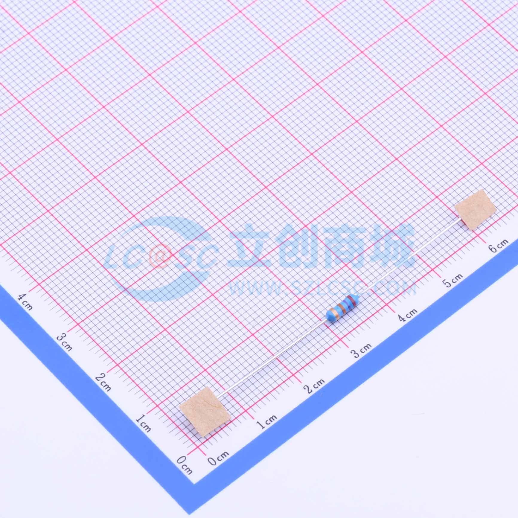 点击查看大图 MFR-25JT-52-27K实物图