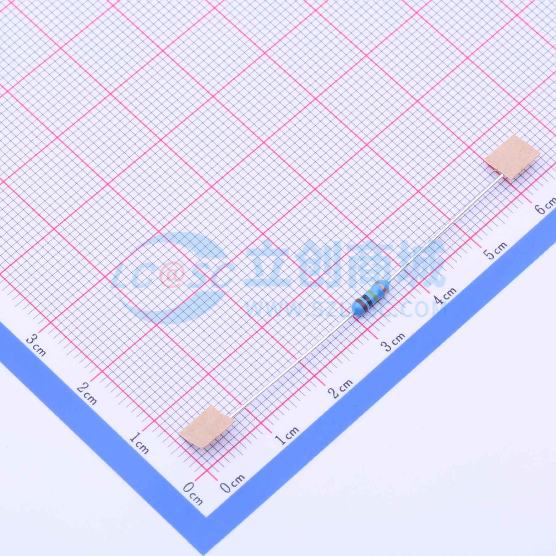 点击查看大图 MFR-25JT-52-100K实物图