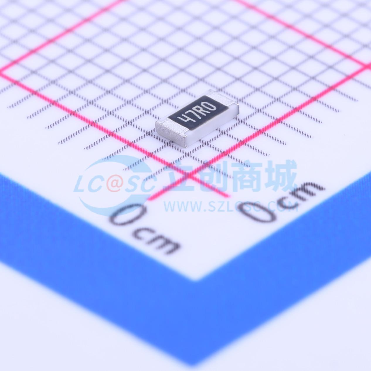 点击查看大图 WR12X47R0FTL实物图