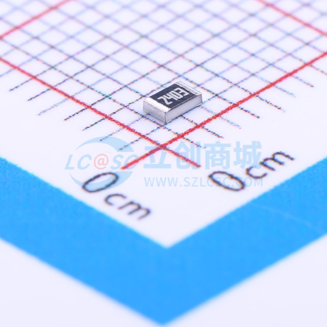 点击查看大图 AC0805FR-07240KL实物图