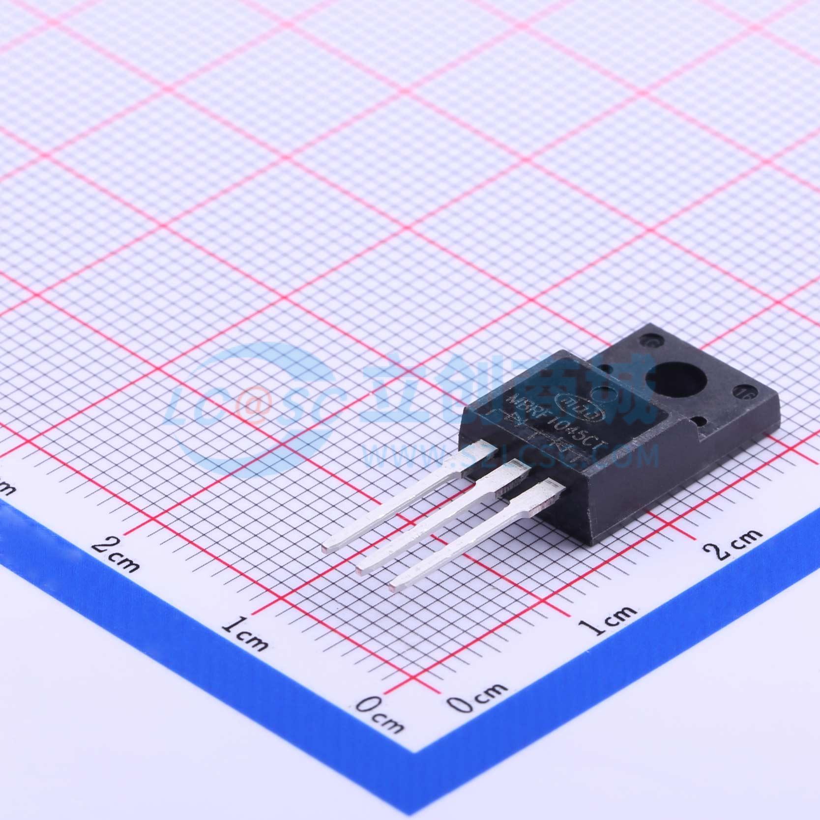 点击查看大图 MBRF1045CT实物图