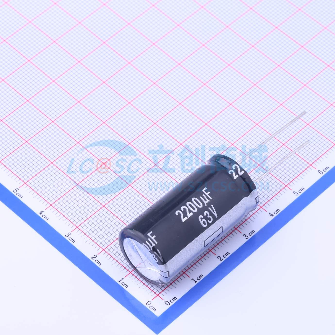 点击查看大图 ECA1JHG222实物图