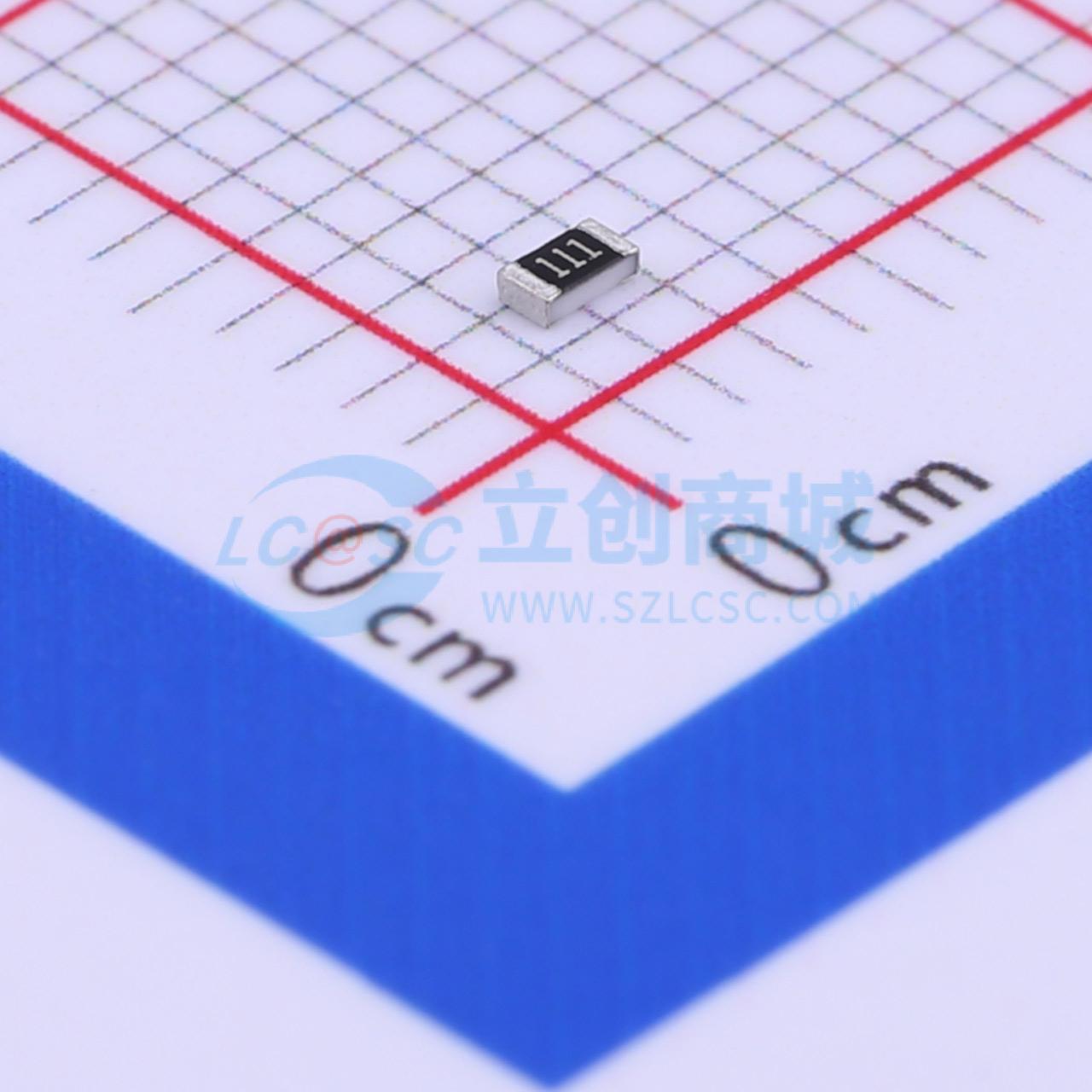点击查看大图 MCR03ERTJ111实物图