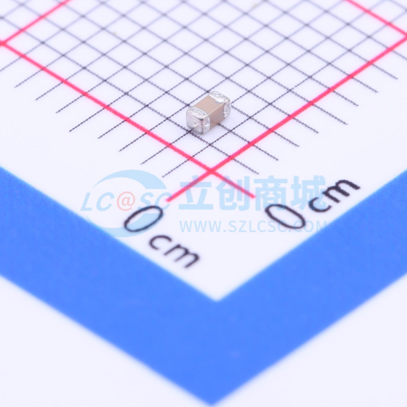 0603B102K250CT实物图