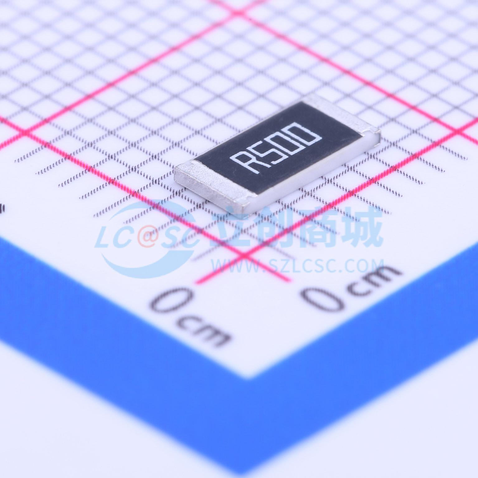 CR2512JR500E04R实物图