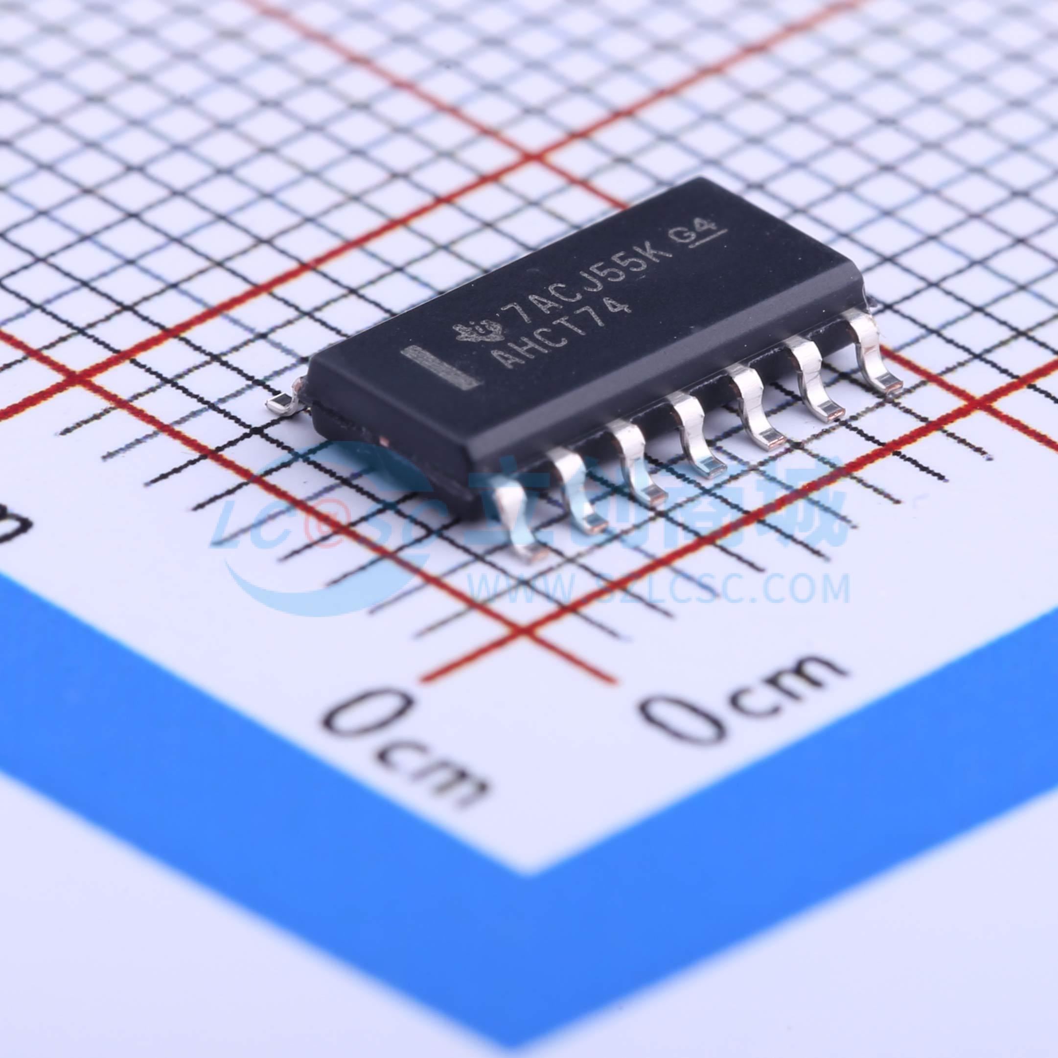 点击查看大图 SN74AHCT74DR实物图