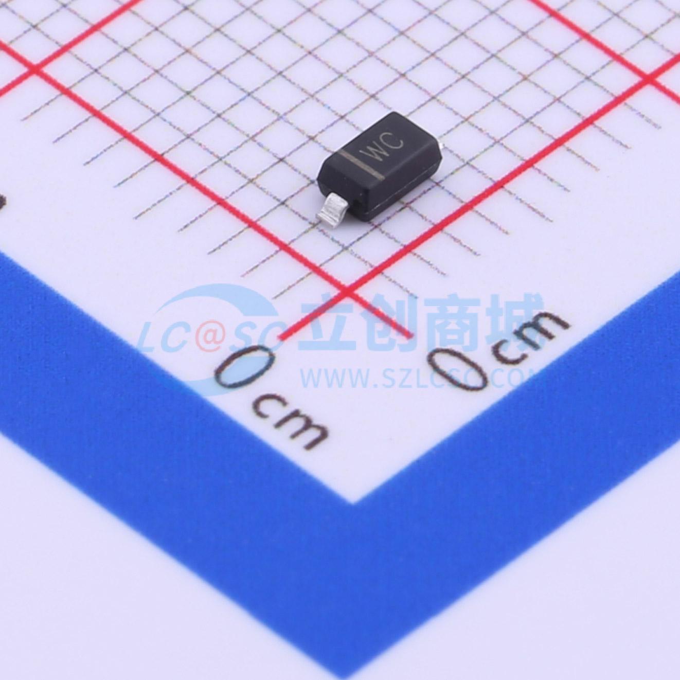 点击查看大图 BZT52C7V5实物图