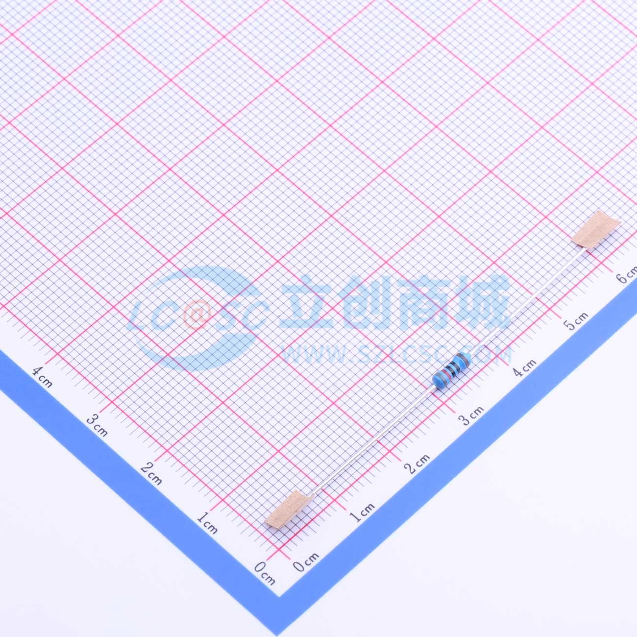 点击查看大图 MFR-25FTE52-820R实物图