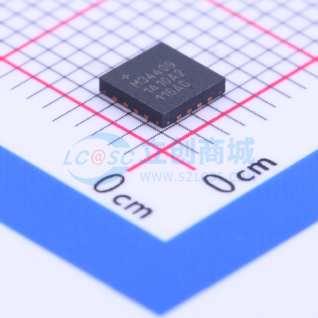 点击查看大图 MAX34409ETE+实物图