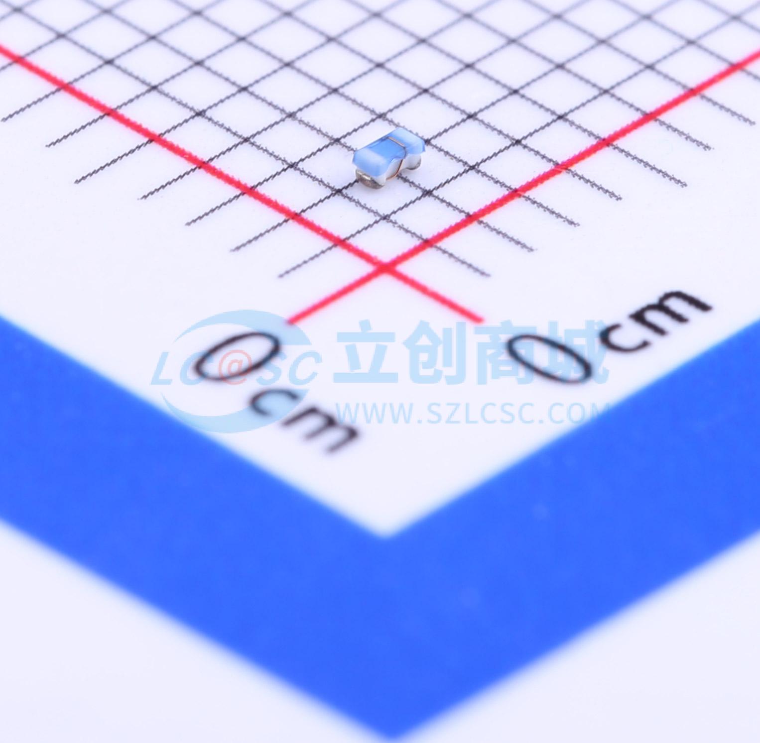 点击查看大图 CS0402-1N0J-S实物图