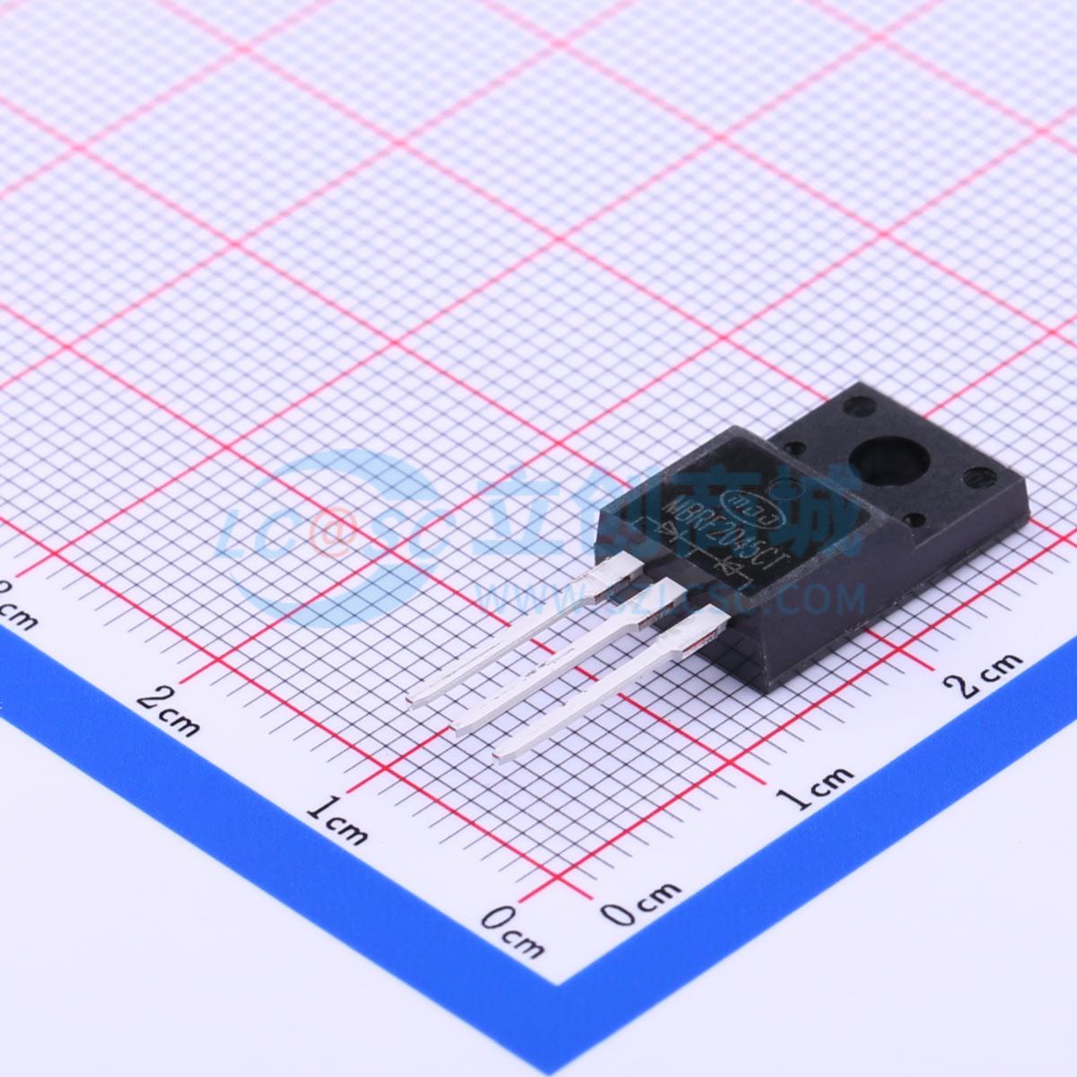 点击查看大图 MBRF2045CT实物图