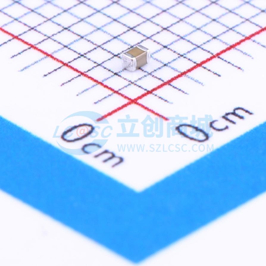 点击查看大图 0402X106M6R3NT实物图