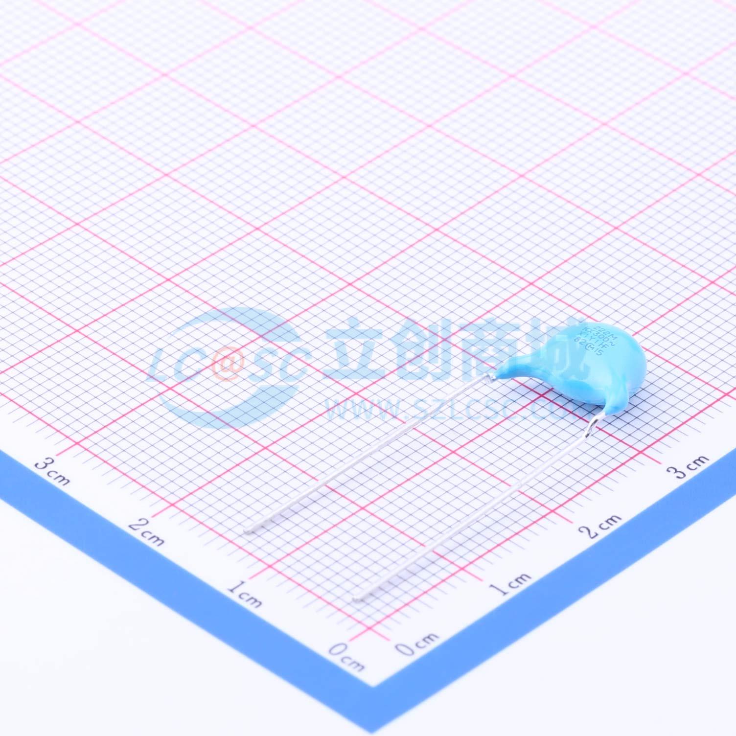 点击查看大图 DE1E3KX222MA4BP01F实物图