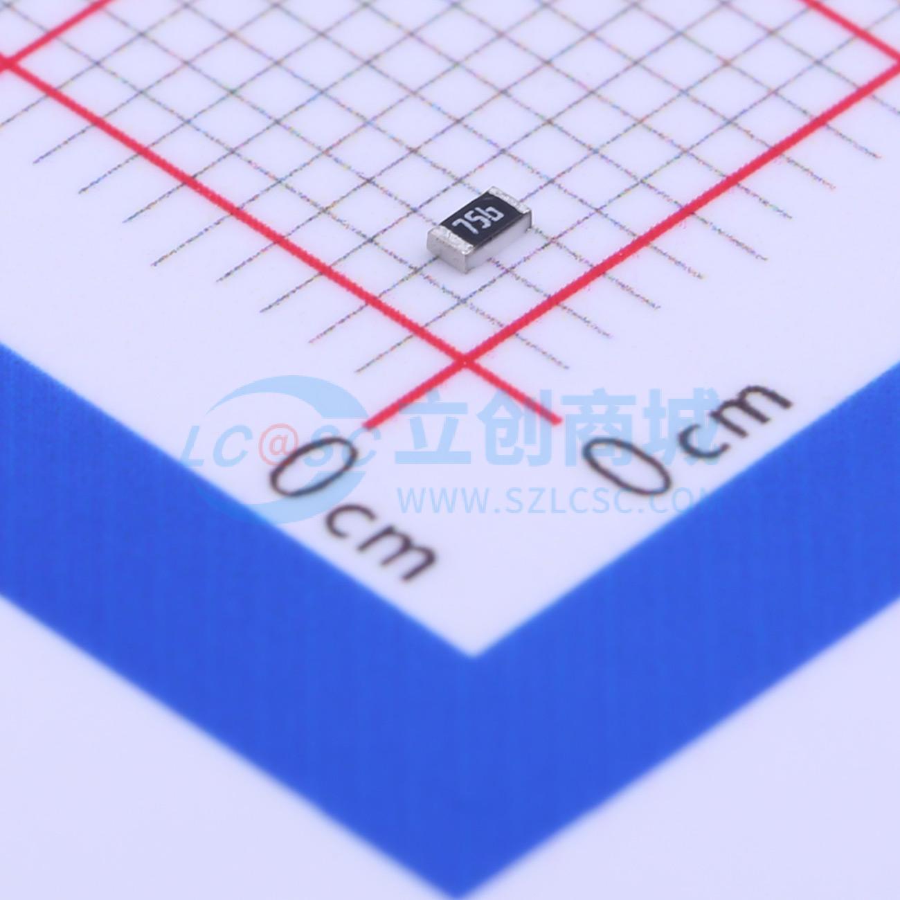点击查看大图 MCR03ERTF5901实物图