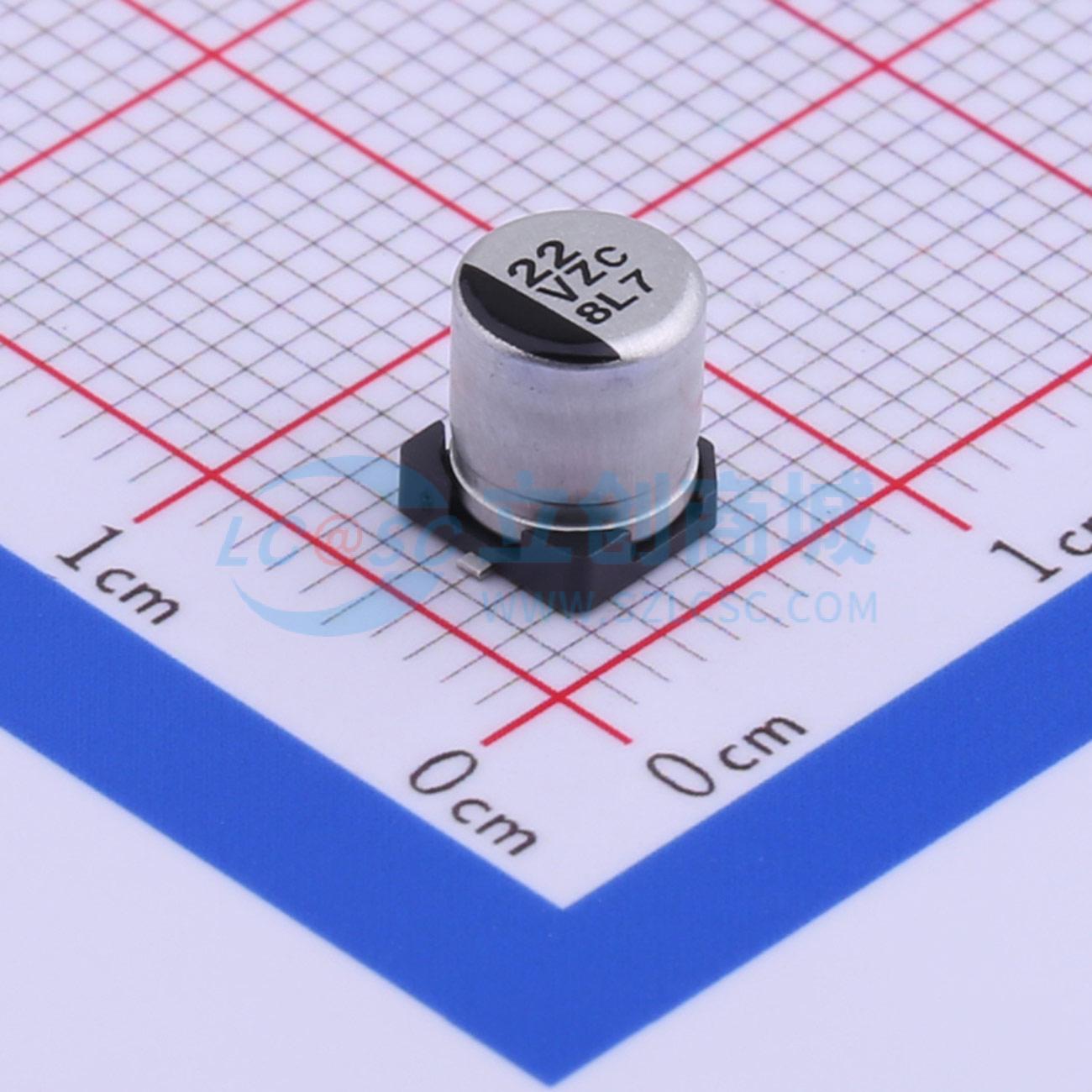 点击查看大图 EEHZC1V220R实物图