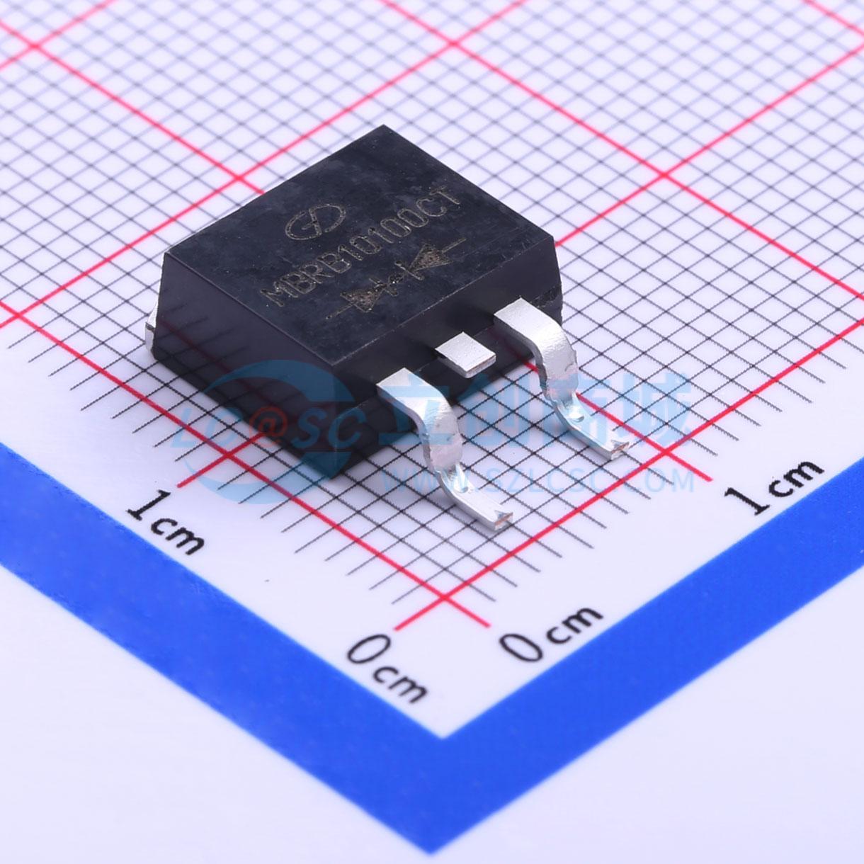 MBRB10100CT实物图