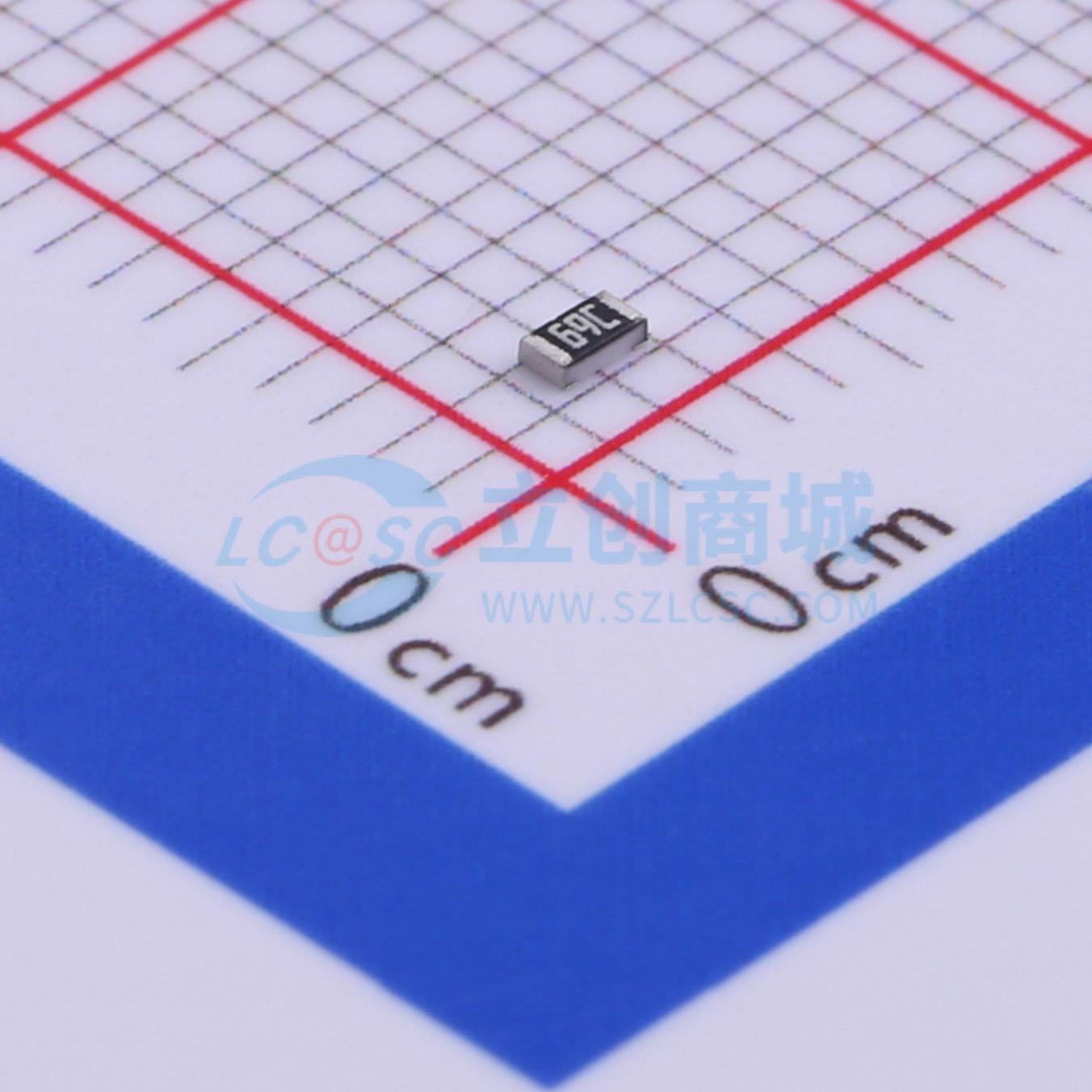 点击查看大图 RC0603FR-0751K1L实物图