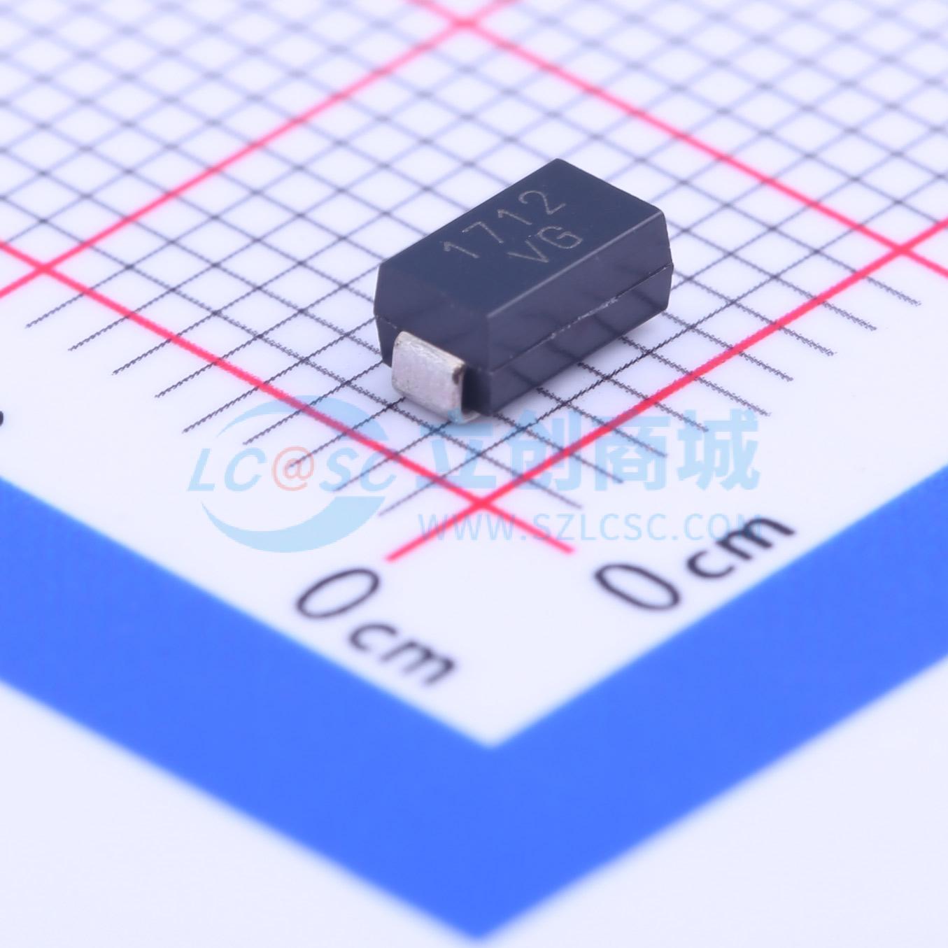 点击查看大图 SMAJ28CA实物图