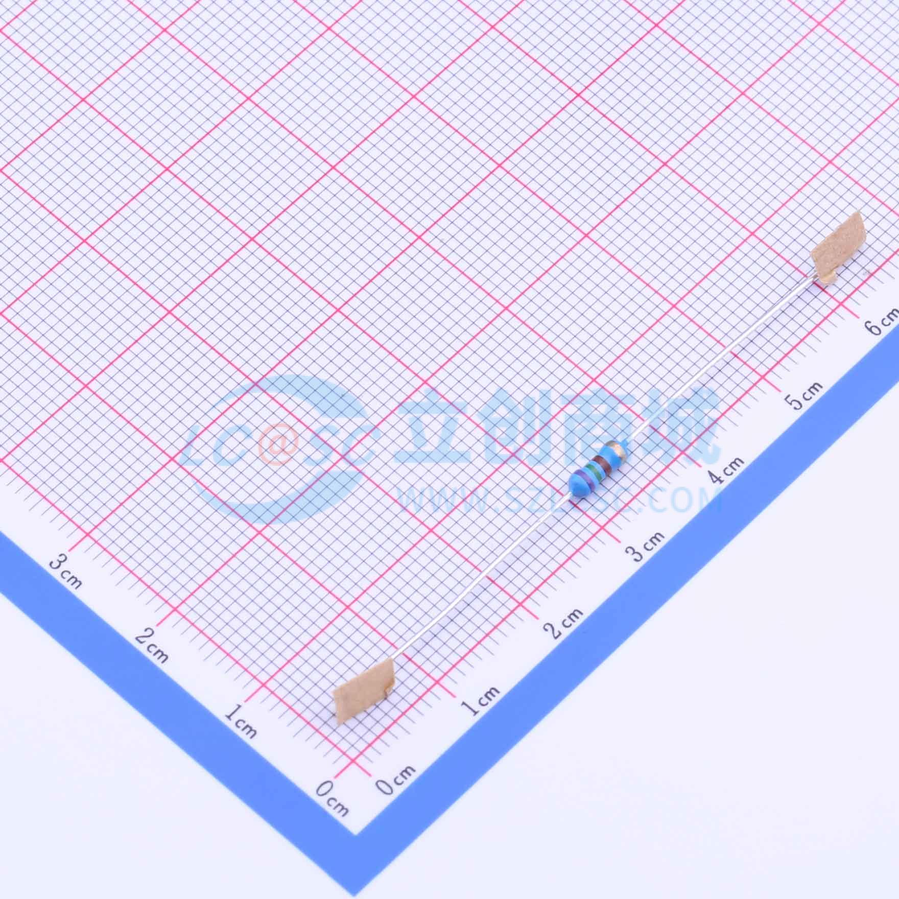 点击查看大图 MFR-25JT-52-750R实物图