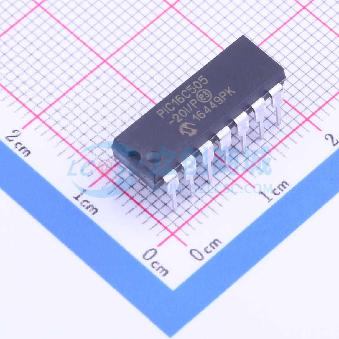 PIC16C505-20I/P实物图