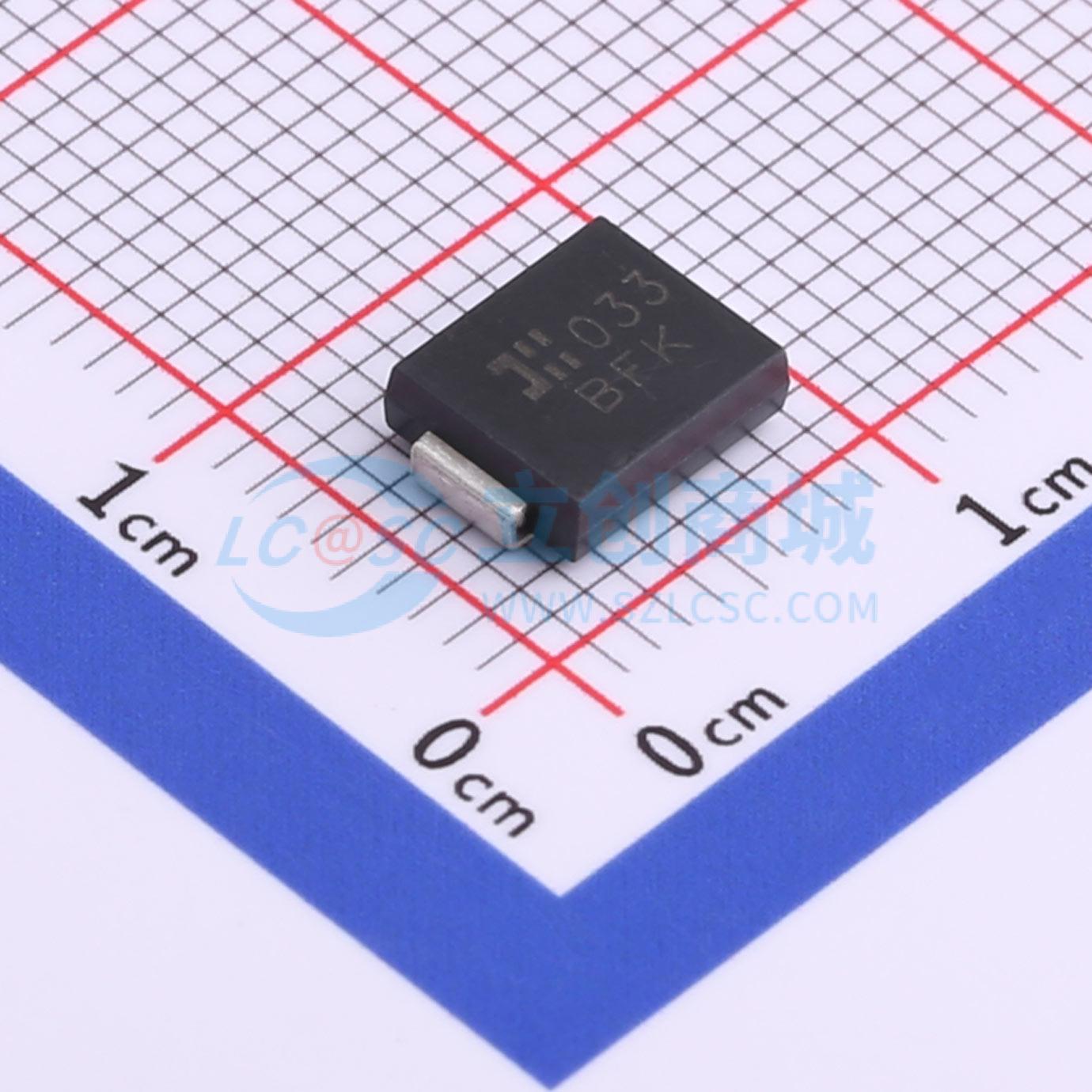 点击查看大图 SMCJ30CA-13-F实物图