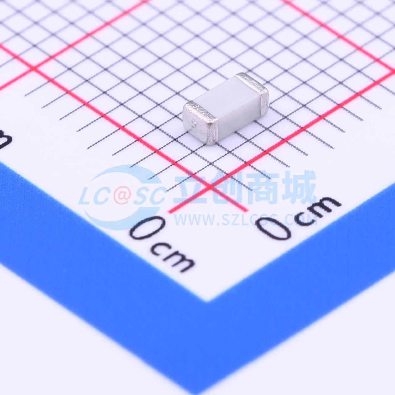 点击查看大图 CC1206JKNPODBN100实物图