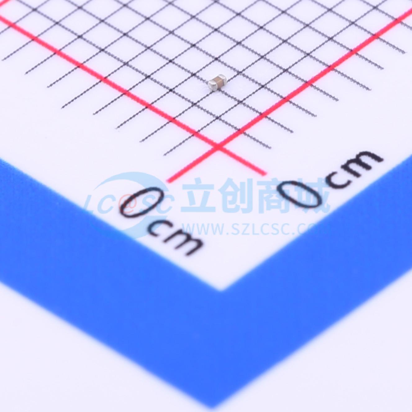 点击查看大图 CC0201KRX7R8BB102实物图