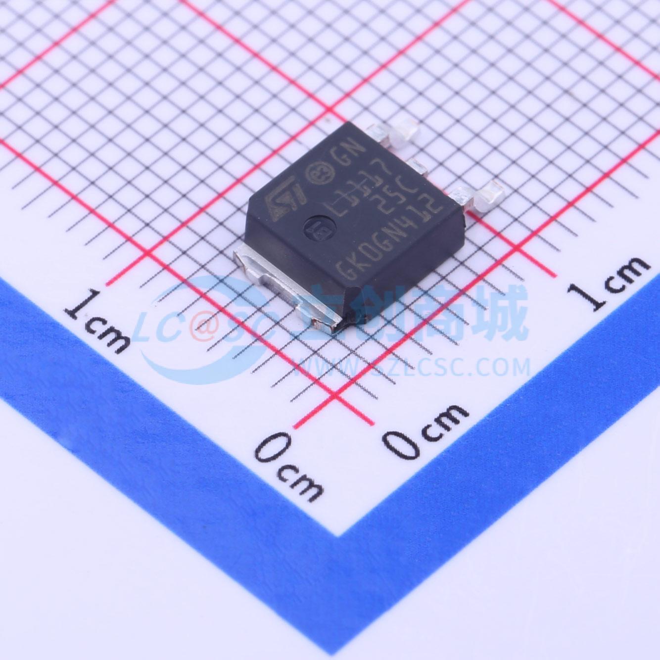 点击查看大图 LD1117DT25CTR实物图