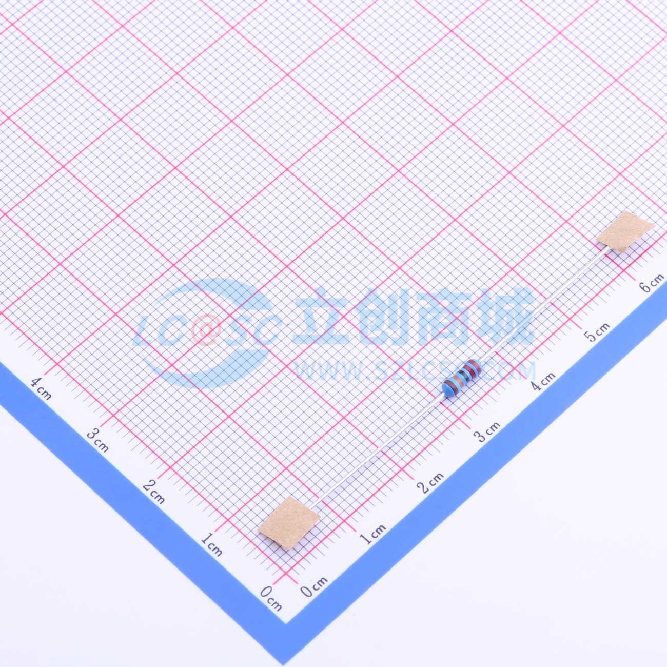 点击查看大图 MFR-25FTE52-220K实物图