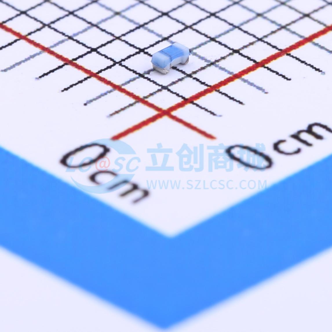 点击查看大图 CS0402-1N2B-S实物图