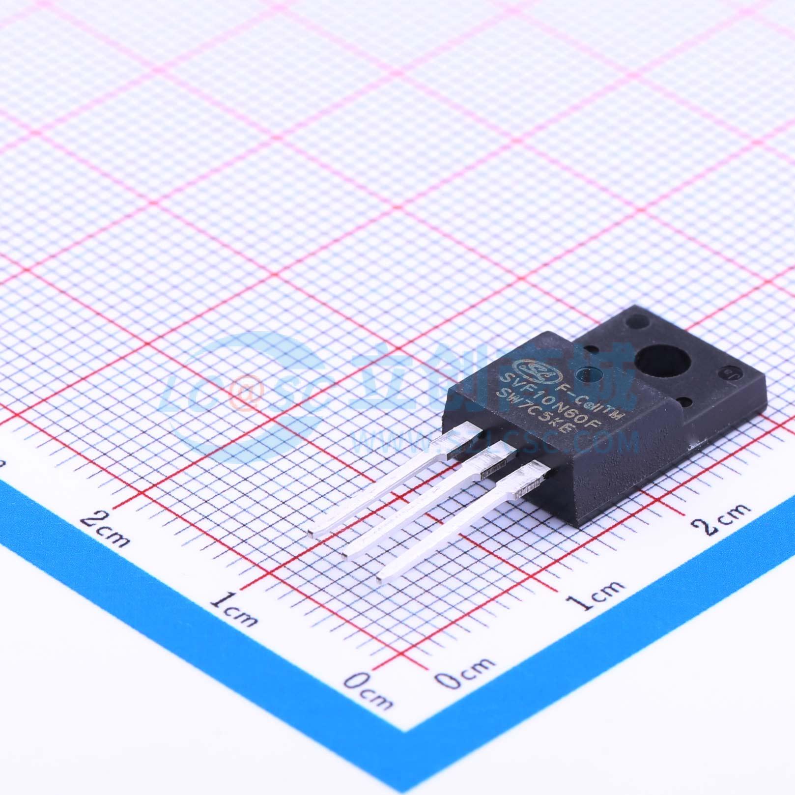 点击查看大图 SVF10N60F实物图