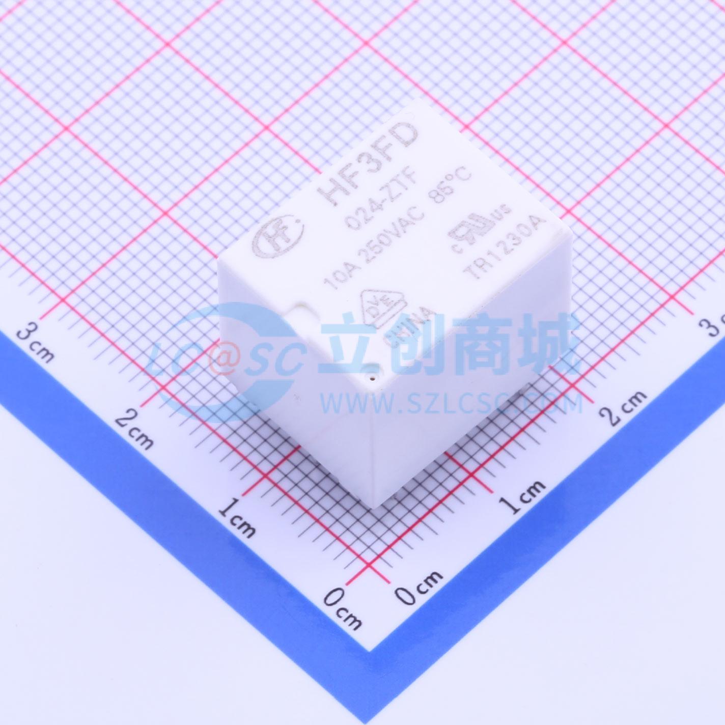 点击查看大图 HF3FD-024-ZTF实物图