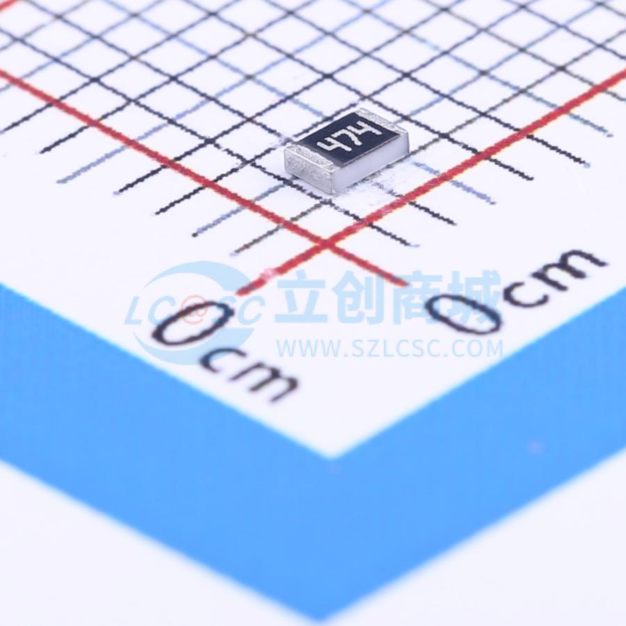 点击查看大图 RC0805JR-07470KL实物图