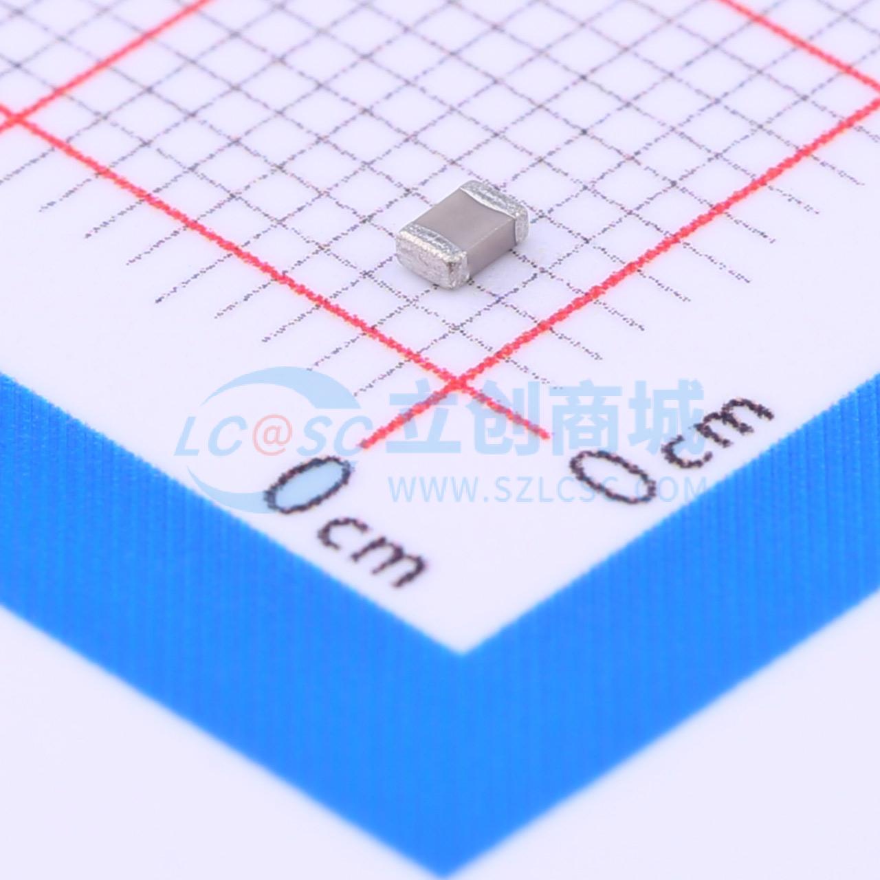 0805CG102K500NT实物图