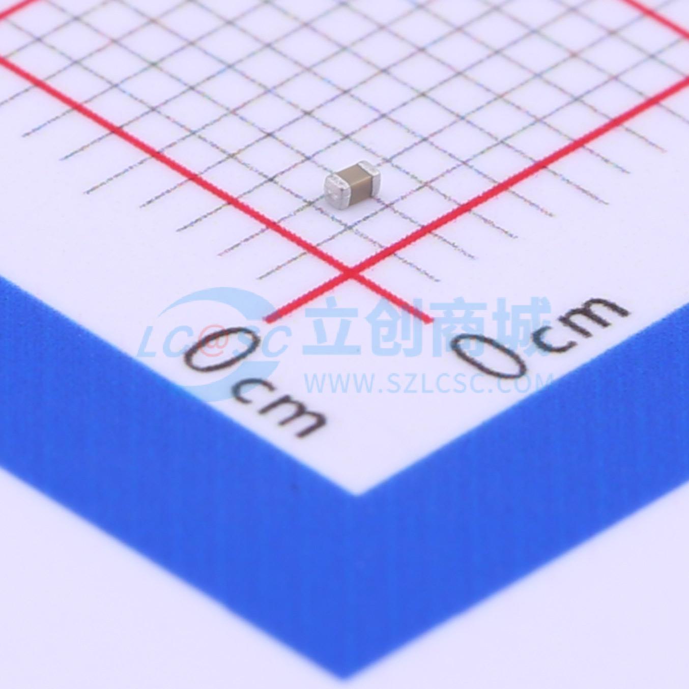 点击查看大图 C1005X5R104METS实物图