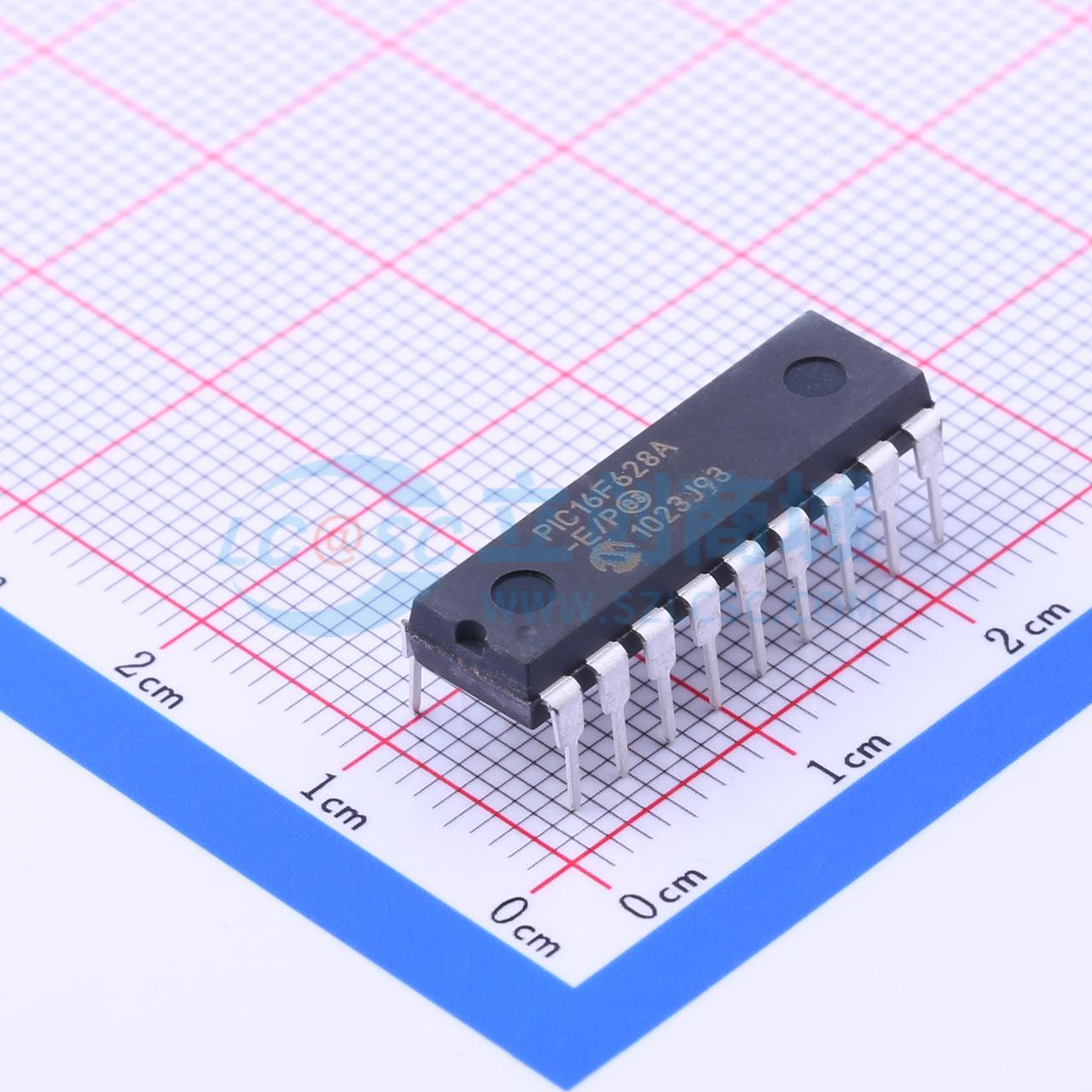 点击查看大图 PIC16F628A-E/P实物图