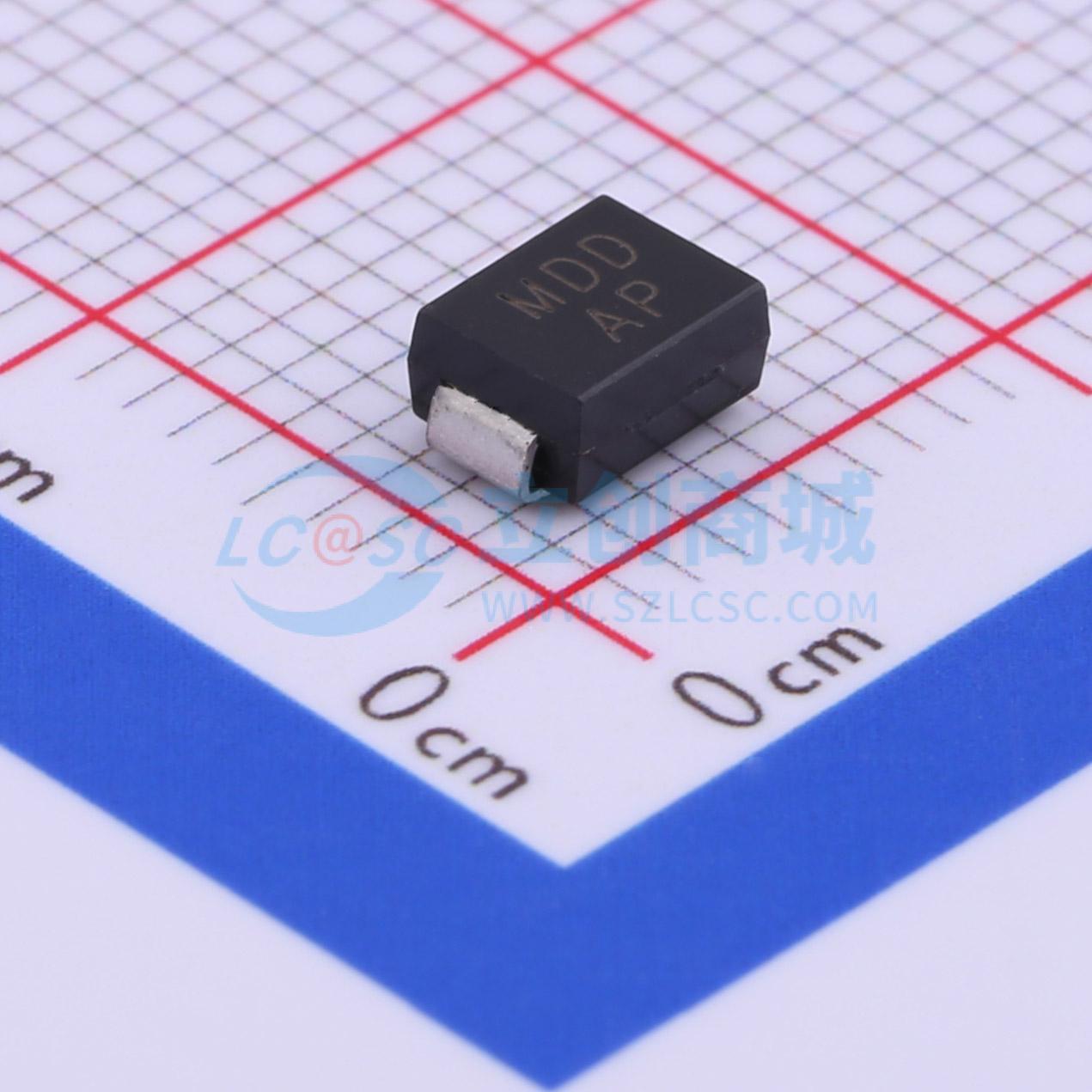 点击查看大图 SMBJ7.5CA实物图