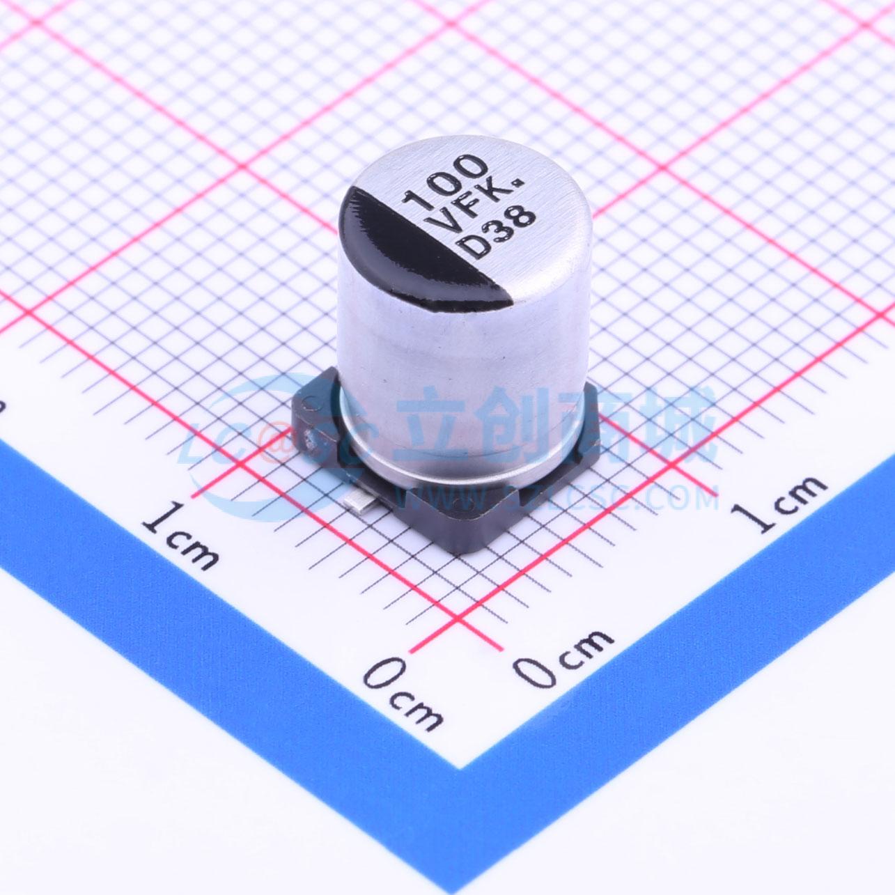 点击查看大图 EEEFK1V101AP实物图