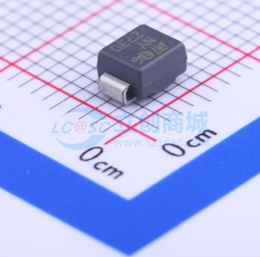 点击查看大图 SM6T100CA实物图