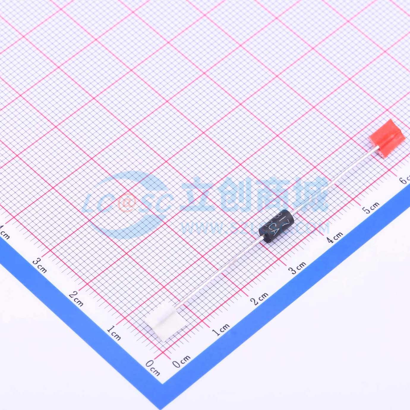 点击查看大图 P6KE82CA/B实物图