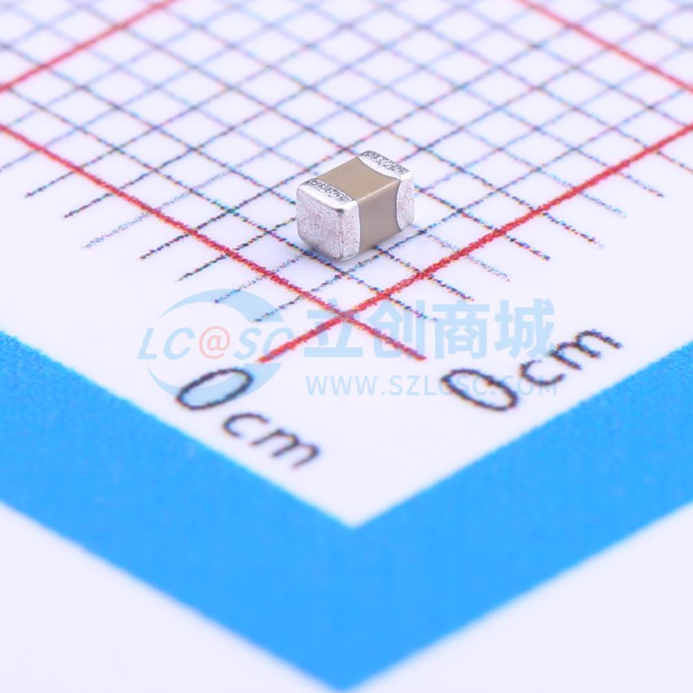点击查看大图 C0805B106K025T实物图