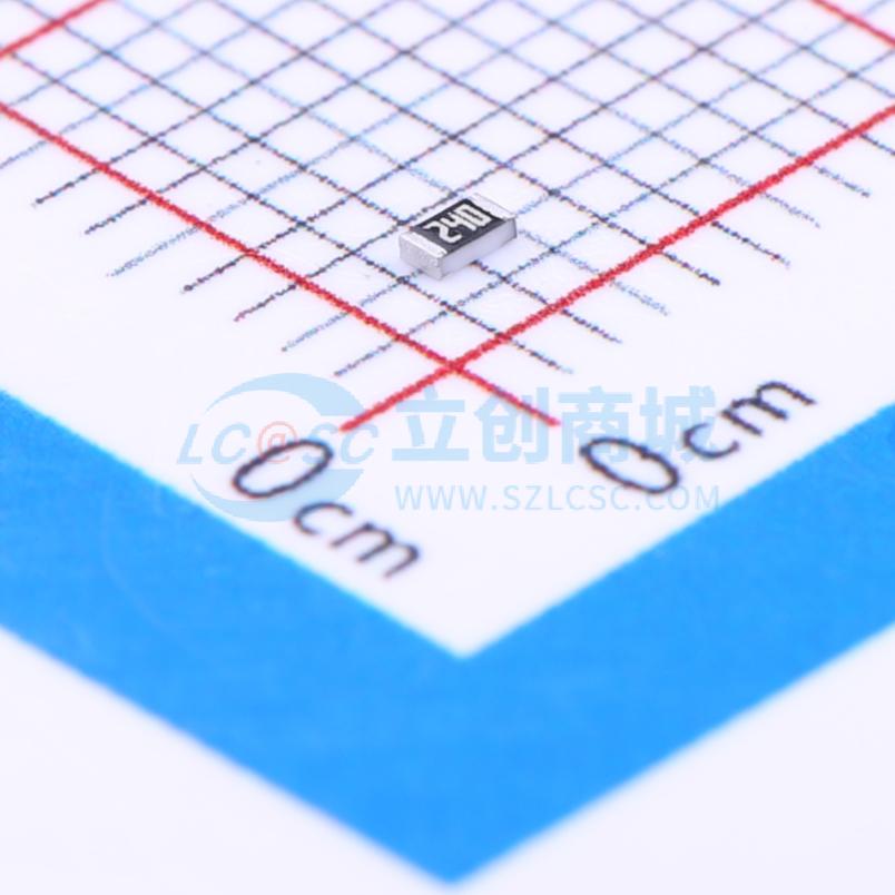 点击查看大图 RC0603JR-0724RL实物图
